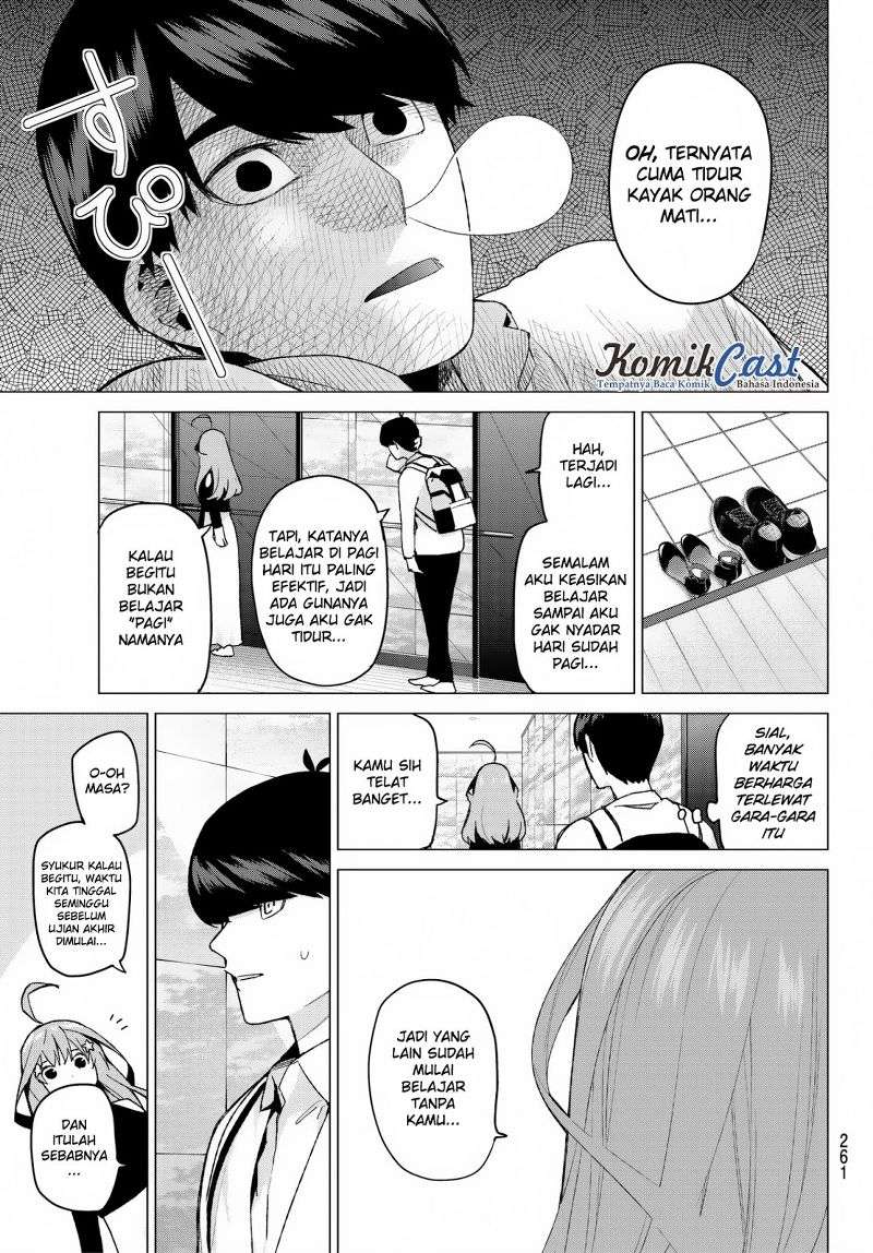 Go-toubun no Hanayome Chapter 39 - halaman 5