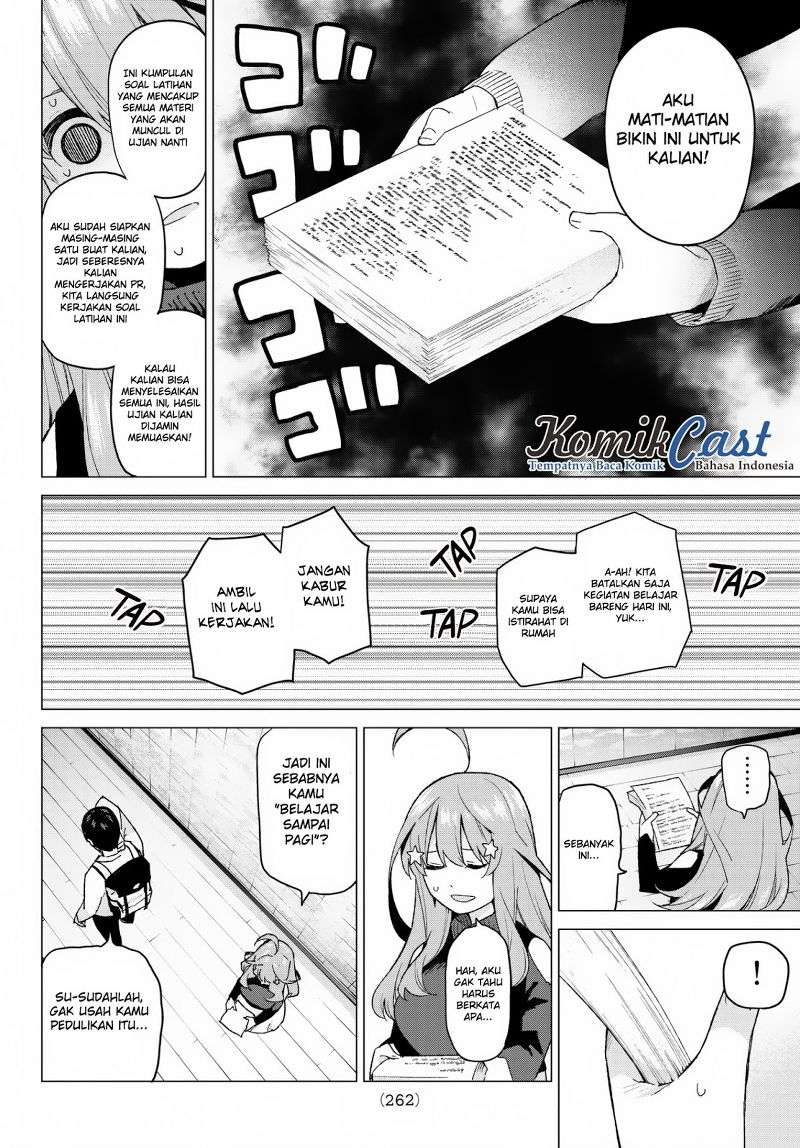 Go-toubun no Hanayome Chapter 39 - halaman 6