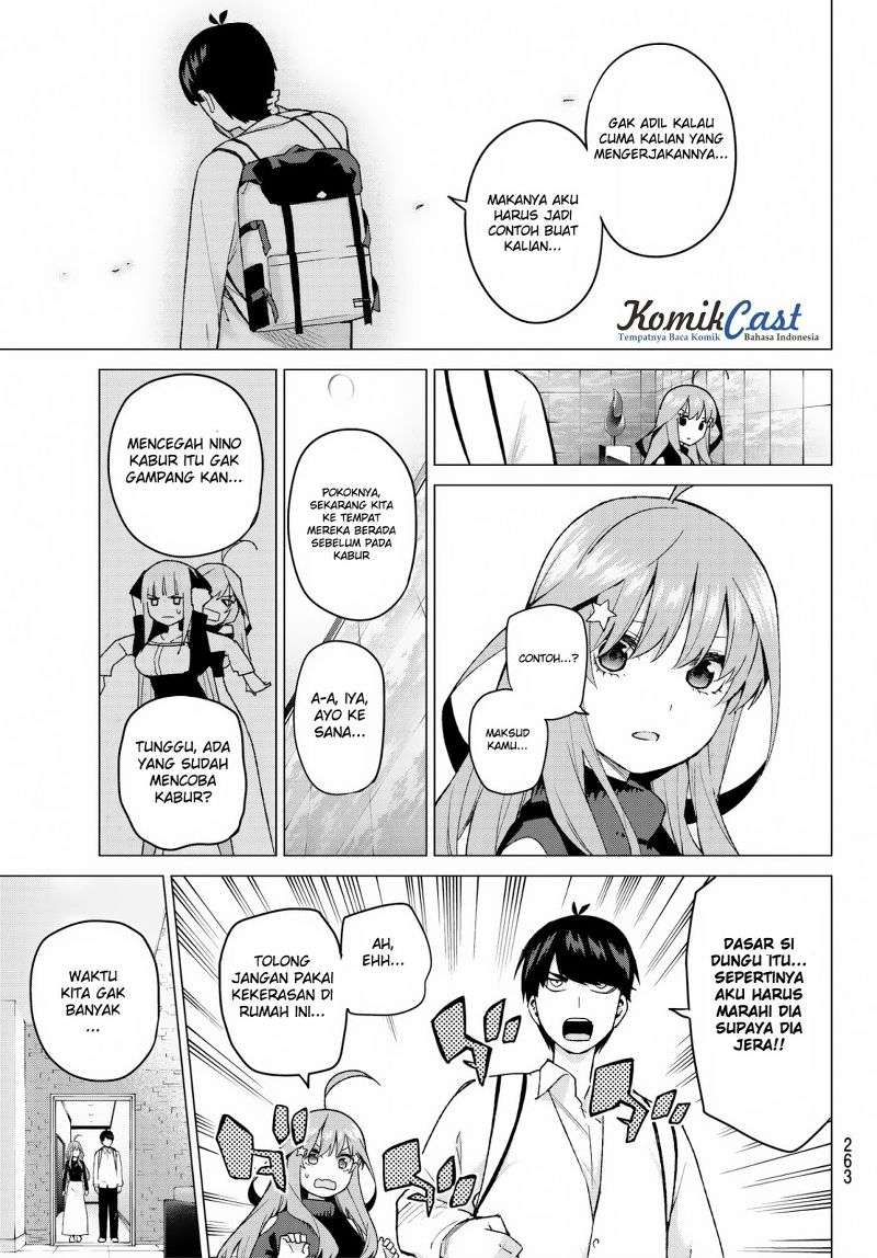 Go-toubun no Hanayome Chapter 39 - halaman 7