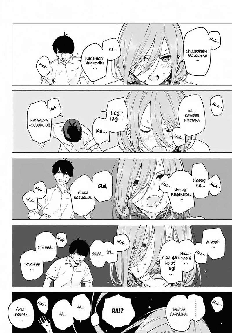 Go-toubun no Hanayome Chapter 4 - halaman 11