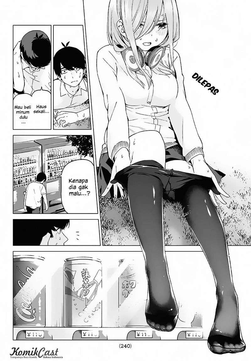 Go-toubun no Hanayome Chapter 4 - halaman 13