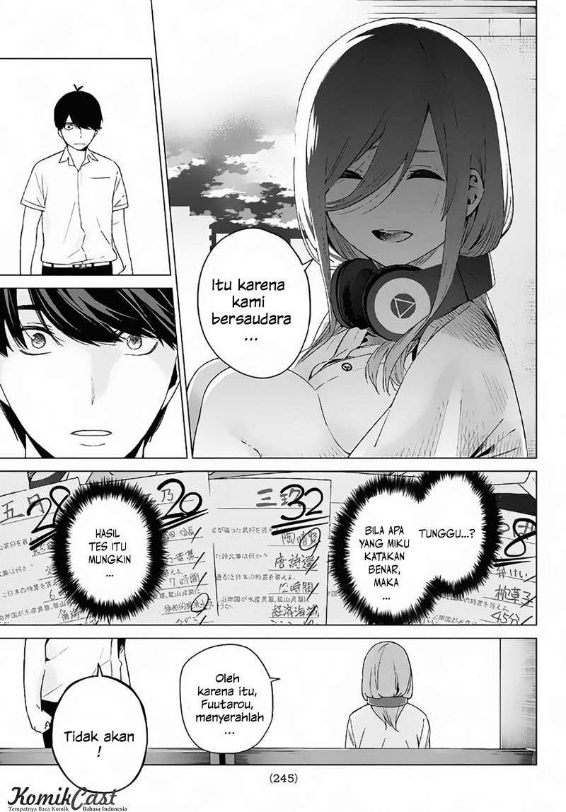 Go-toubun no Hanayome Chapter 4 - halaman 18