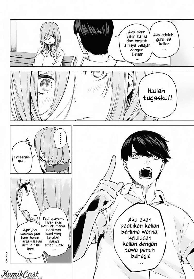 Go-toubun no Hanayome Chapter 4 - halaman 19