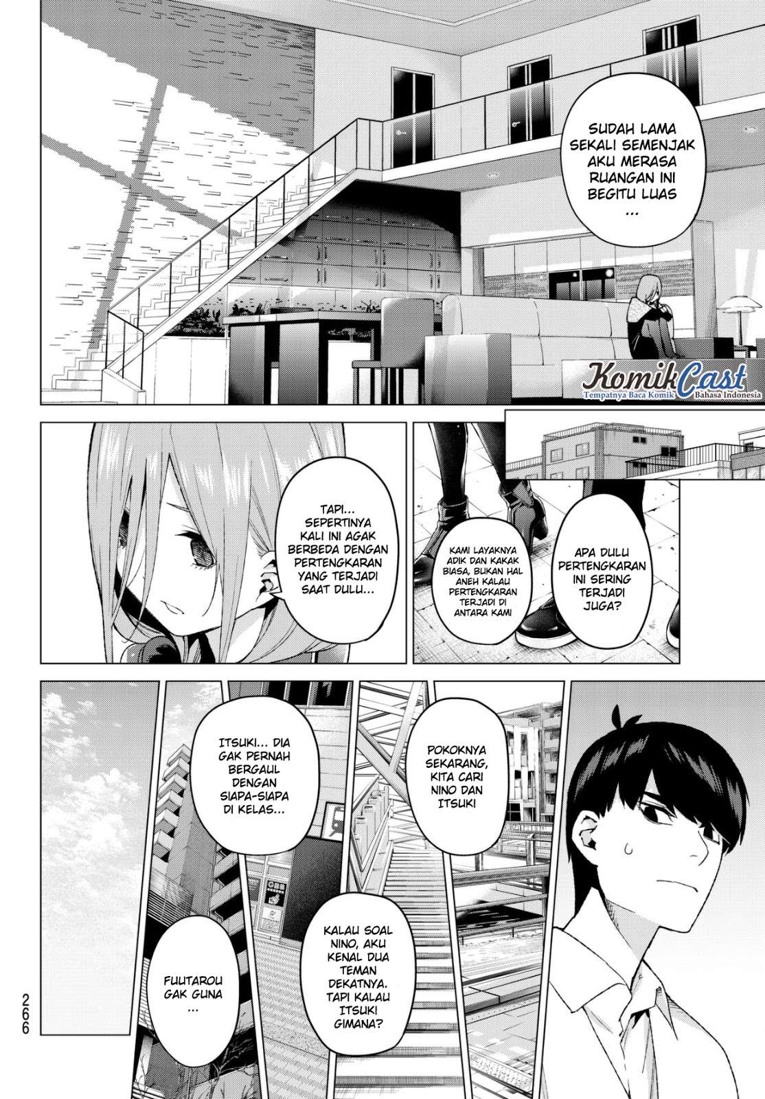 Go-toubun no Hanayome Chapter 40 - halaman 10