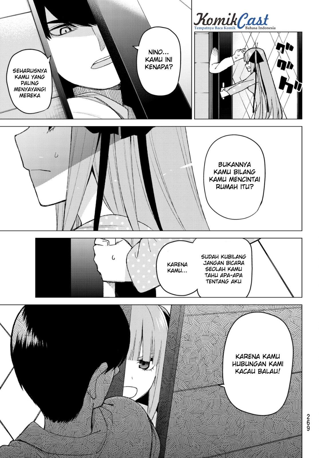 Go-toubun no Hanayome Chapter 40 - halaman 13