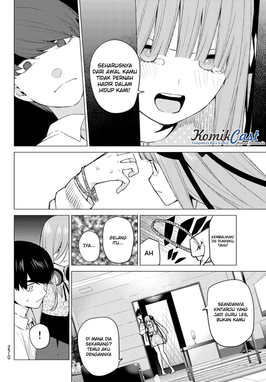 Go-toubun no Hanayome Chapter 40 - halaman 14