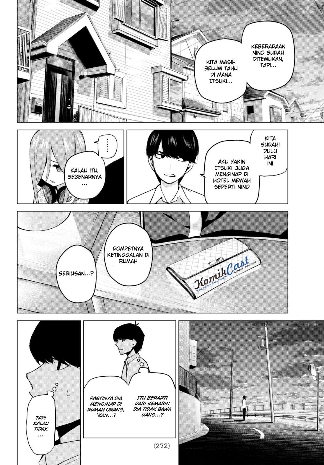 Go-toubun no Hanayome Chapter 40 - halaman 16