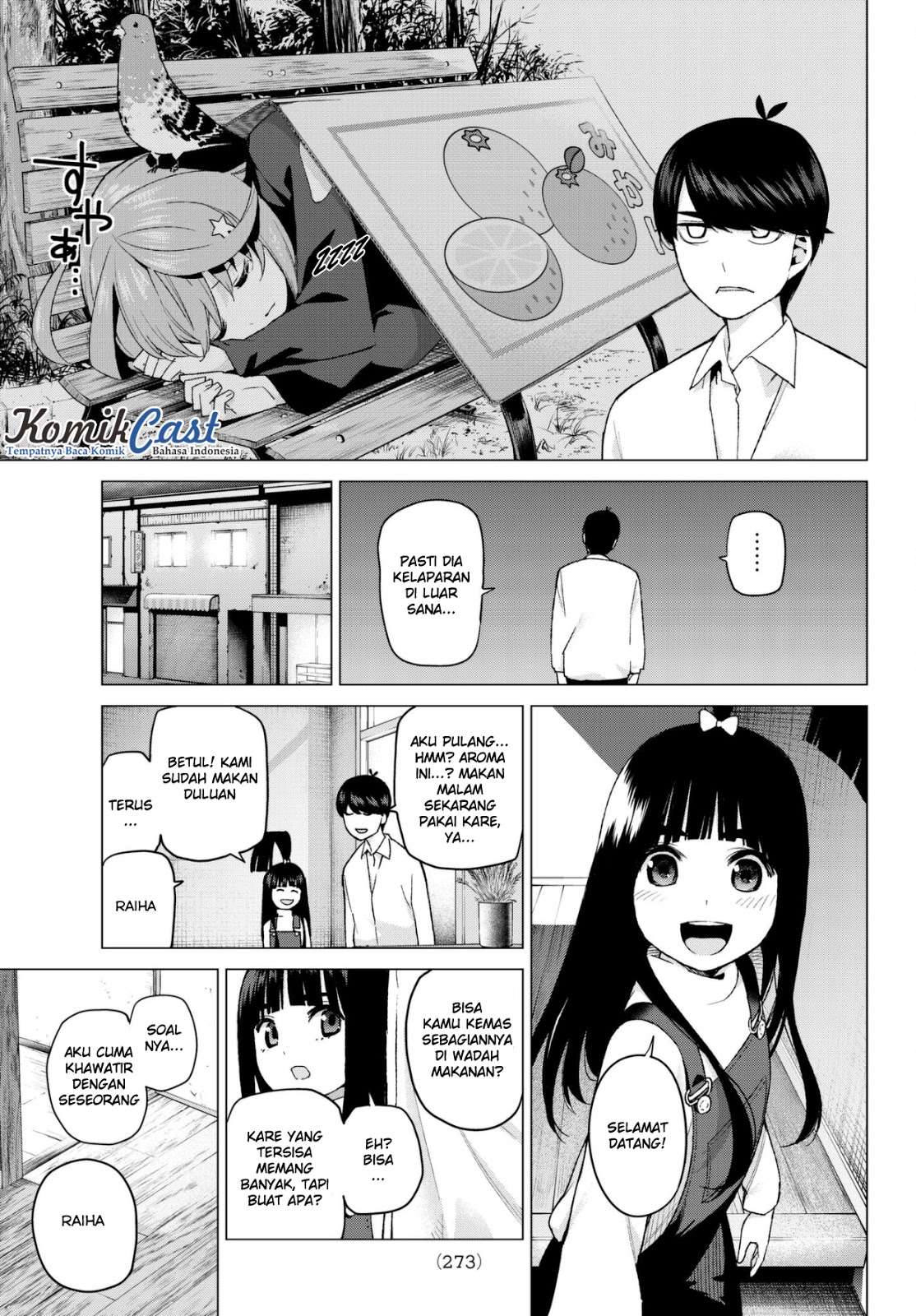 Go-toubun no Hanayome Chapter 40 - halaman 17