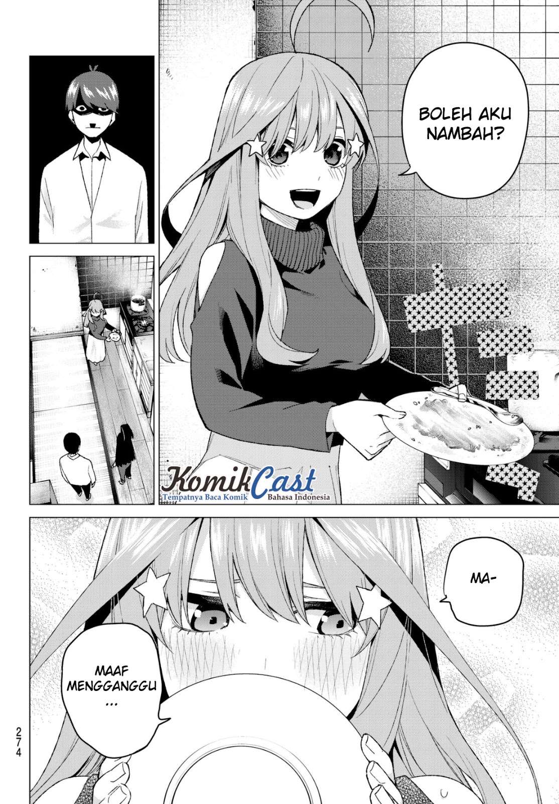 Go-toubun no Hanayome Chapter 40 - halaman 18