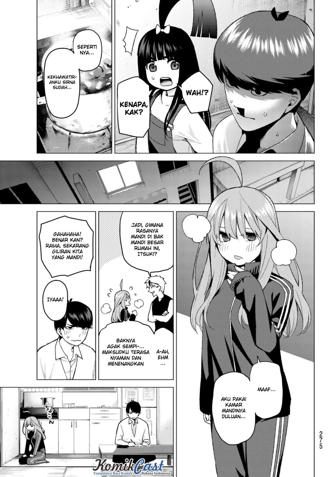 Go-toubun no Hanayome Chapter 40 - halaman 19