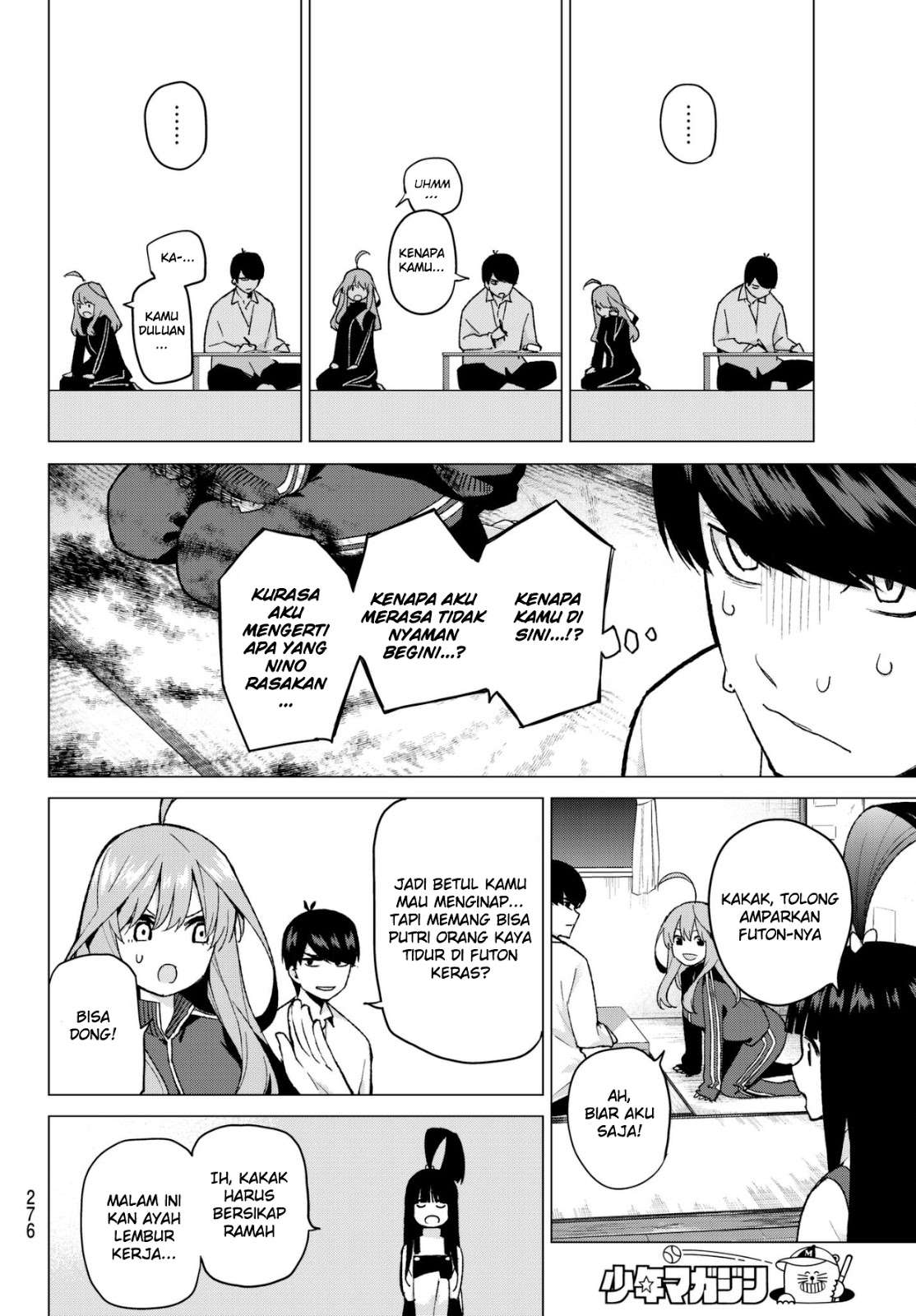 Go-toubun no Hanayome Chapter 40 - halaman 20