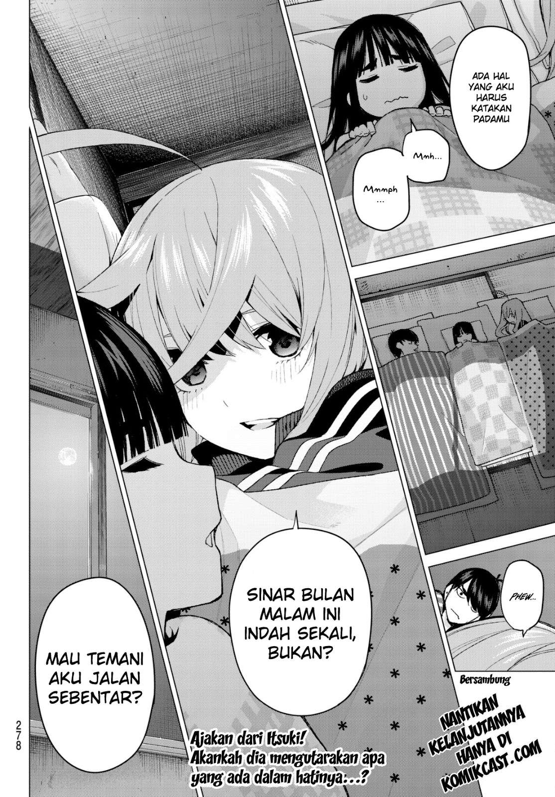 Go-toubun no Hanayome Chapter 40 - halaman 22