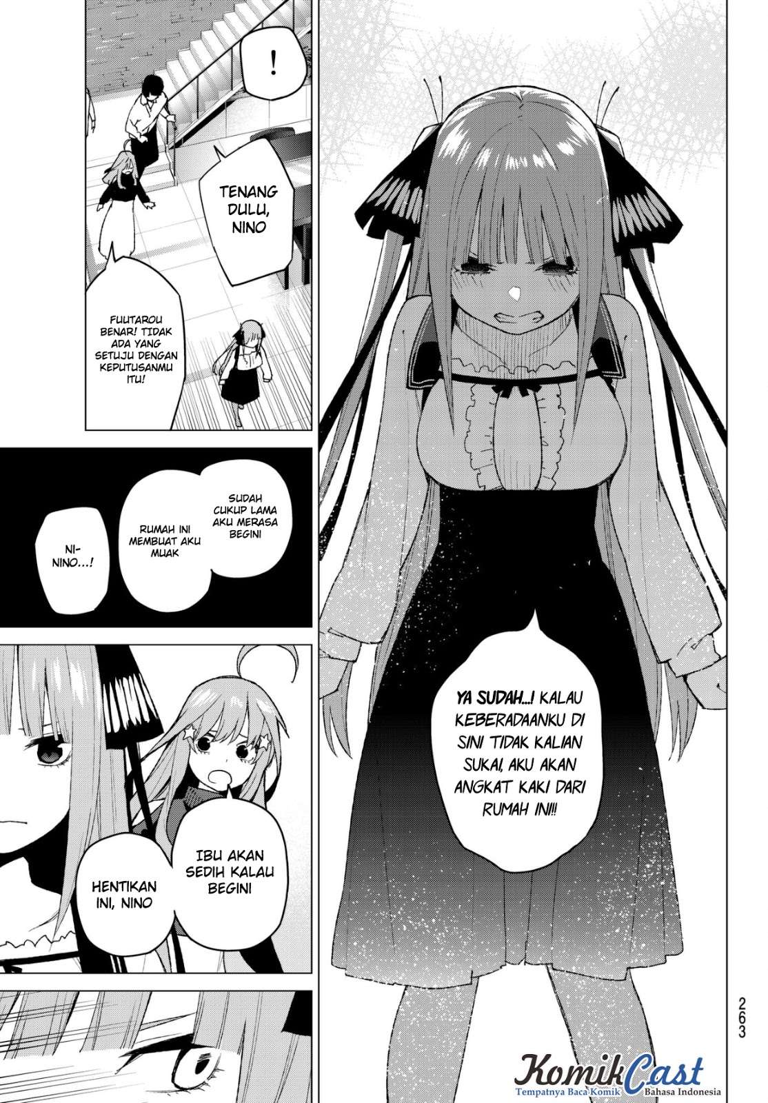 Go-toubun no Hanayome Chapter 40 - halaman 7