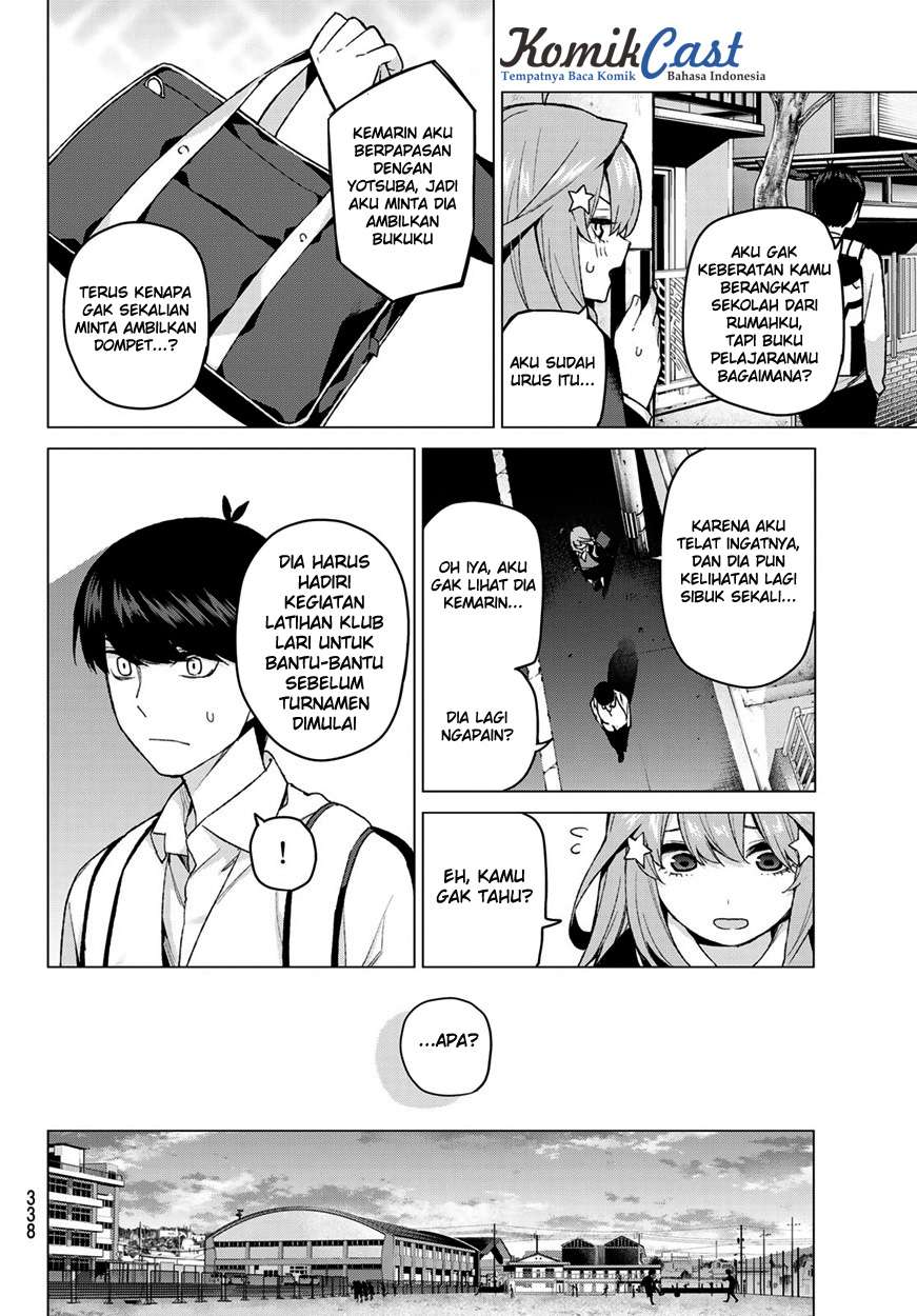 Go-toubun no Hanayome Chapter 41 - halaman 10