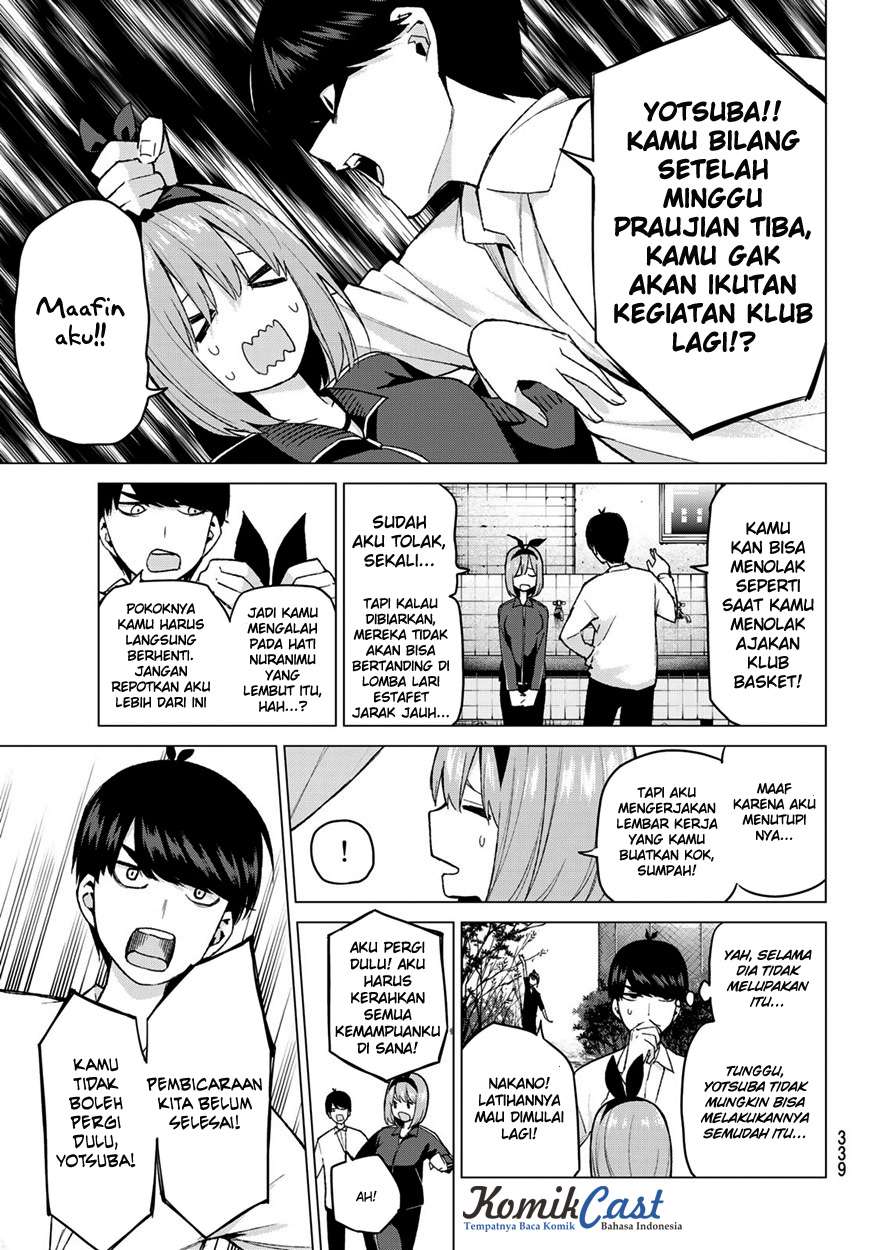 Go-toubun no Hanayome Chapter 41 - halaman 11