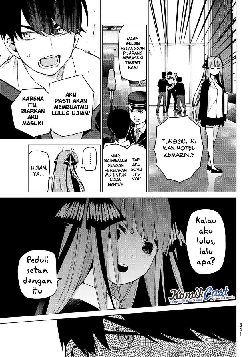 Go-toubun no Hanayome Chapter 41 - halaman 13