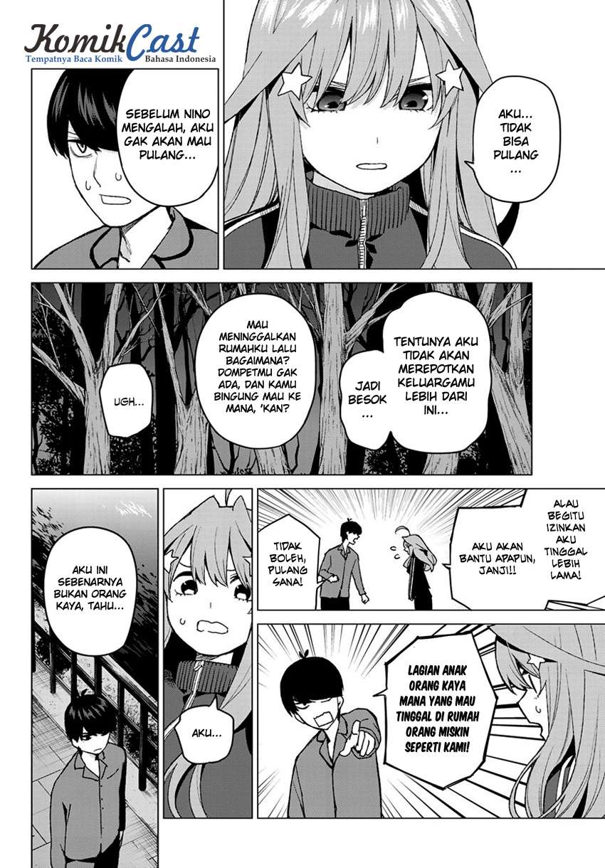 Go-toubun no Hanayome Chapter 41 - halaman 4