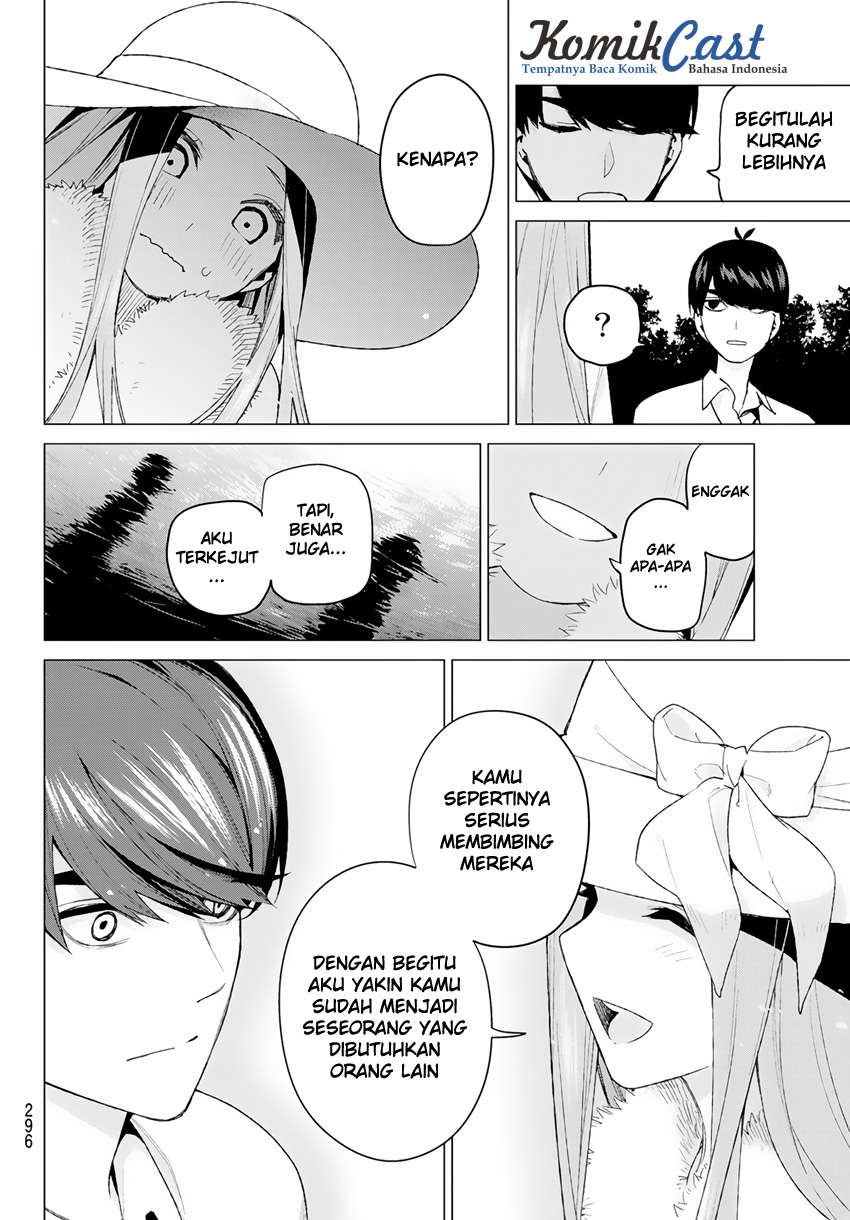 Go-toubun no Hanayome Chapter 42 - halaman 11