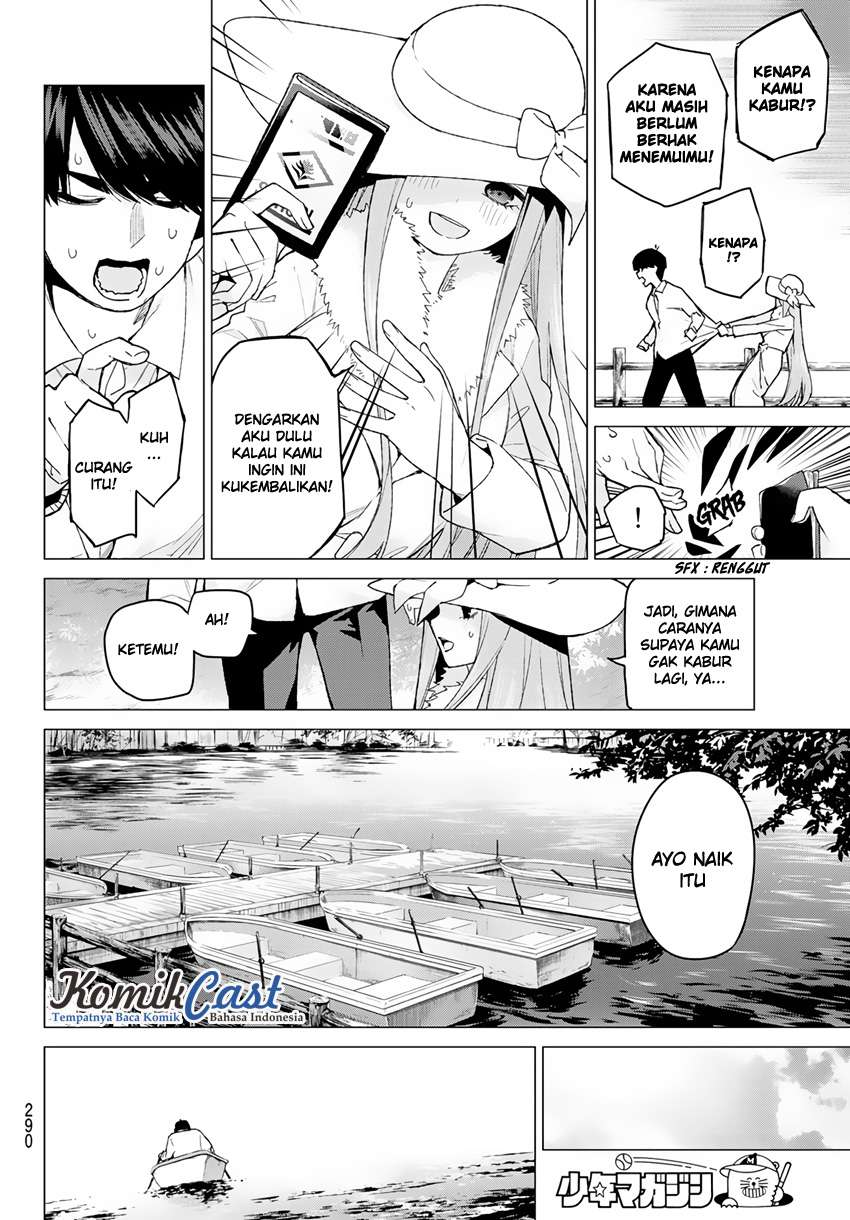 Go-toubun no Hanayome Chapter 42 - halaman 6