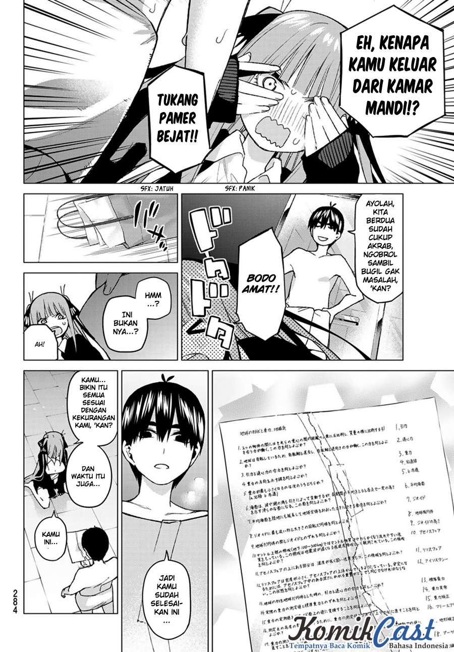 Go-toubun no Hanayome Chapter 43 - halaman 11