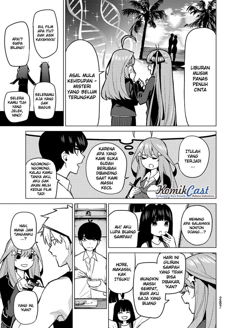 Go-toubun no Hanayome Chapter 43 - halaman 14