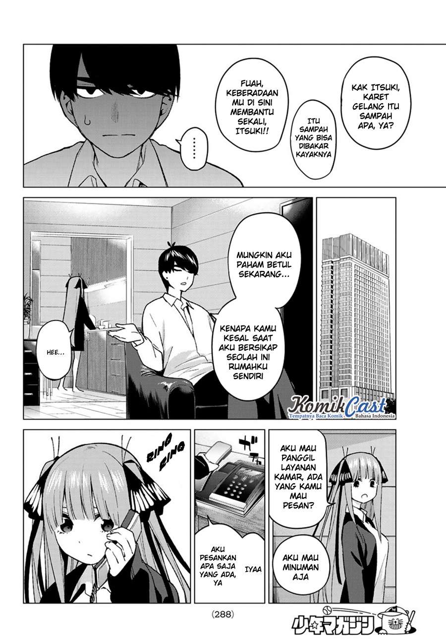 Go-toubun no Hanayome Chapter 43 - halaman 15
