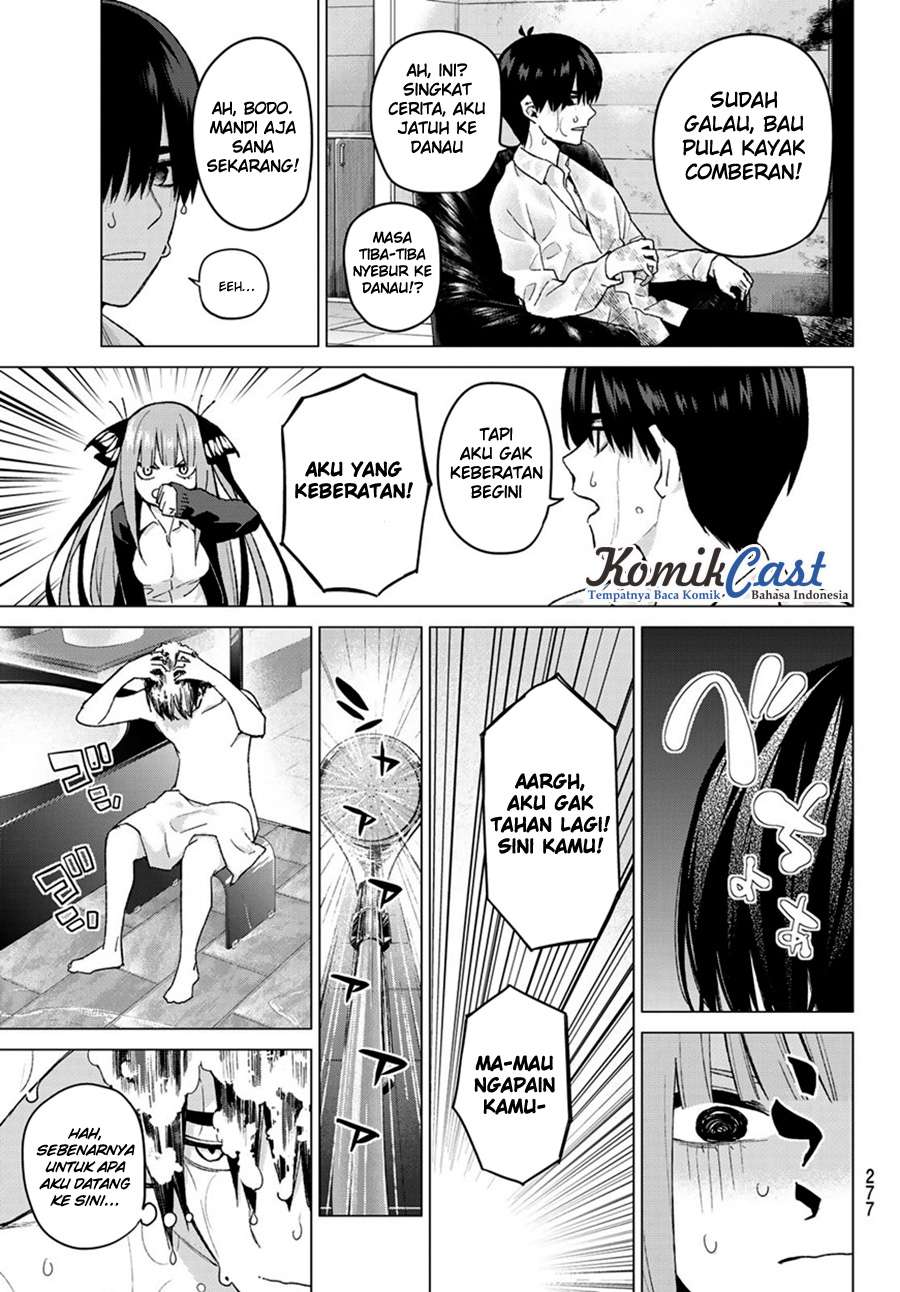 Go-toubun no Hanayome Chapter 43 - halaman 5