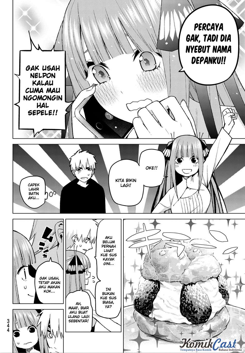 Go-toubun no Hanayome Chapter 44 - halaman 10