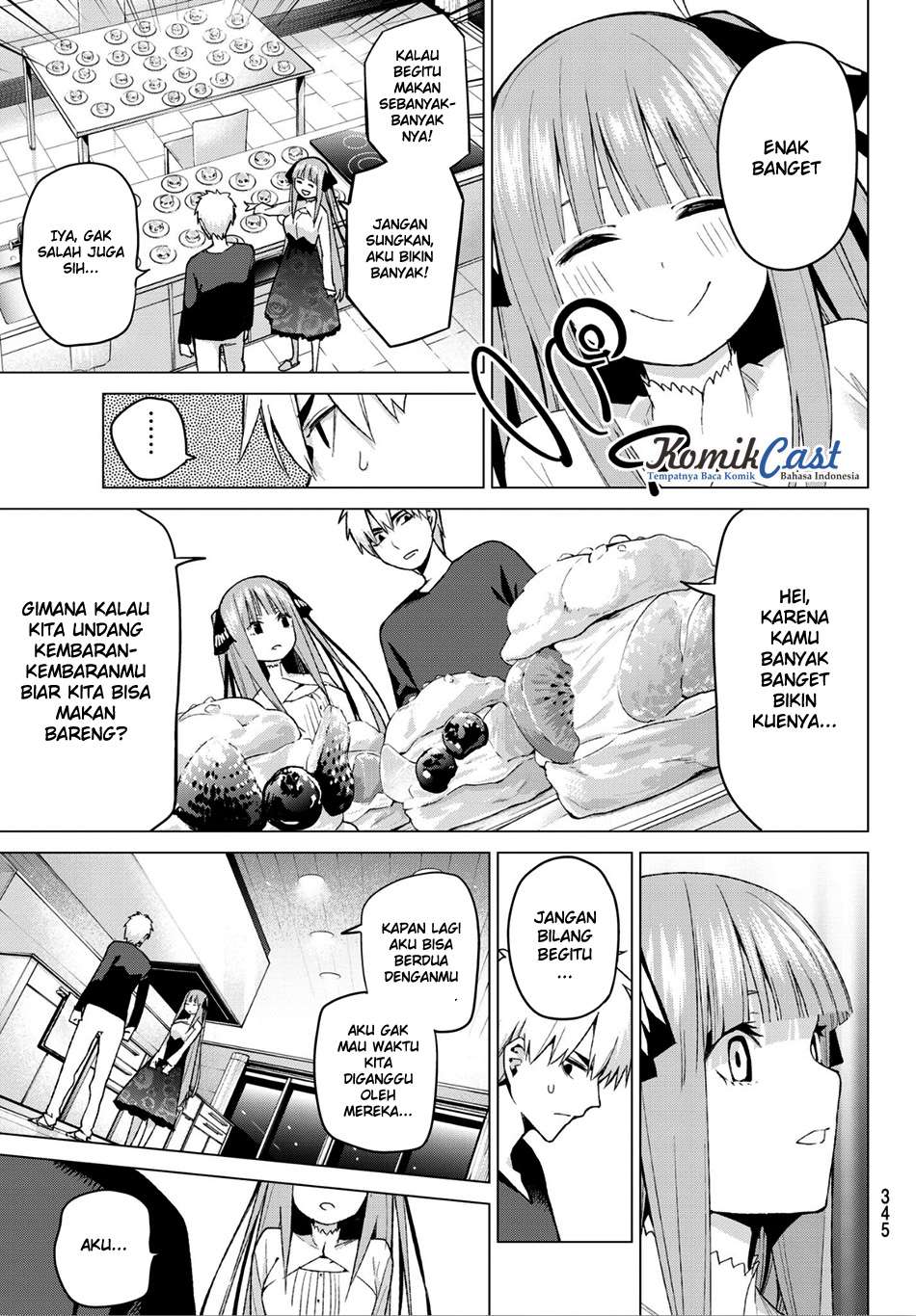 Go-toubun no Hanayome Chapter 44 - halaman 11