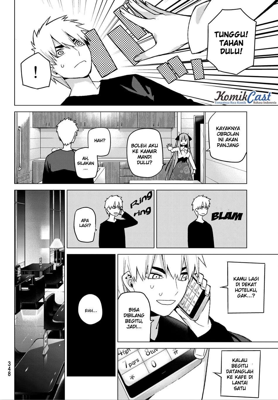 Go-toubun no Hanayome Chapter 44 - halaman 13