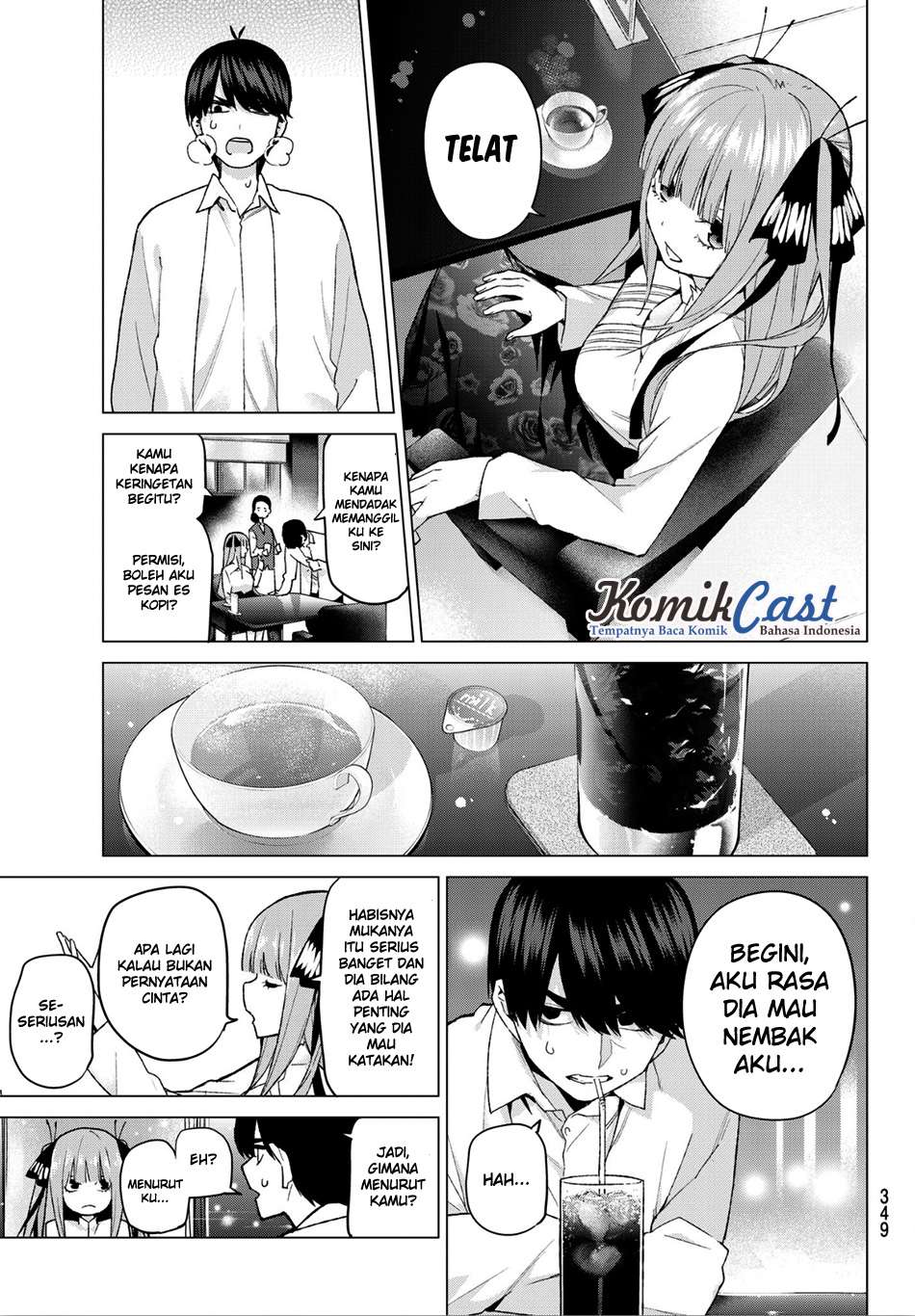Go-toubun no Hanayome Chapter 44 - halaman 14