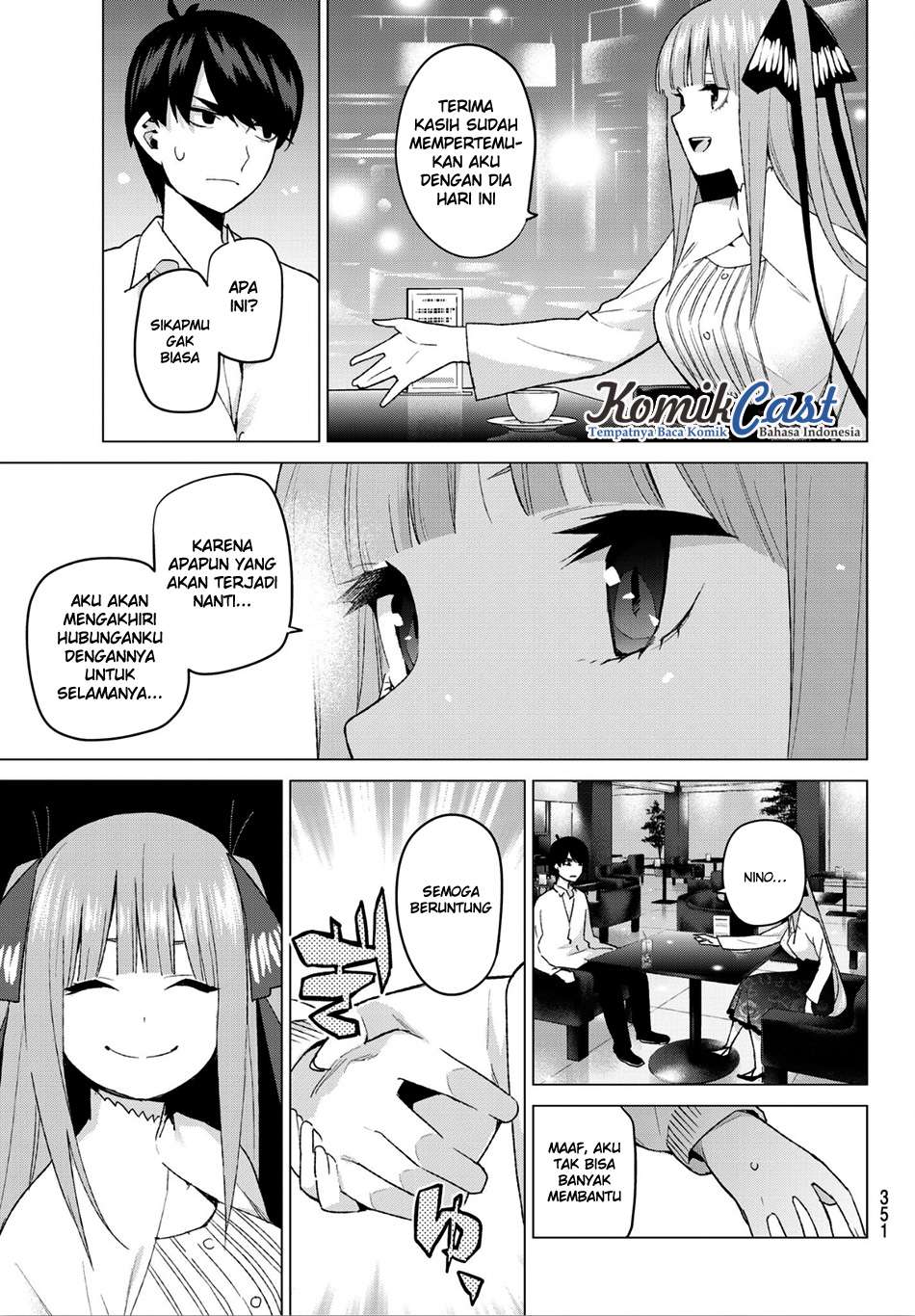 Go-toubun no Hanayome Chapter 44 - halaman 16
