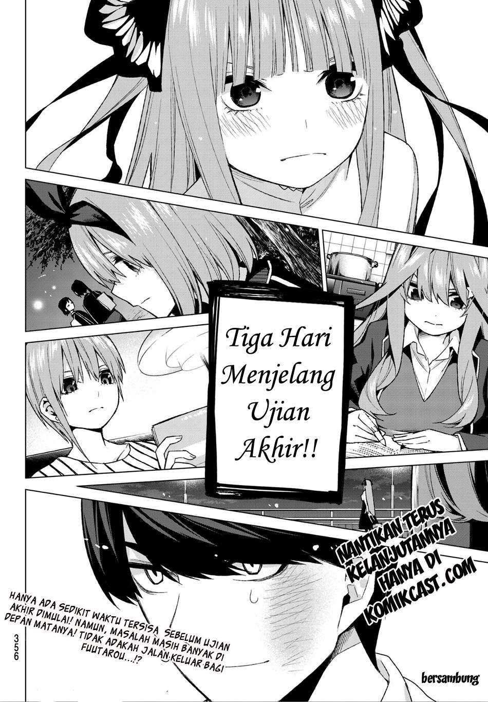 Go-toubun no Hanayome Chapter 44 - halaman 21