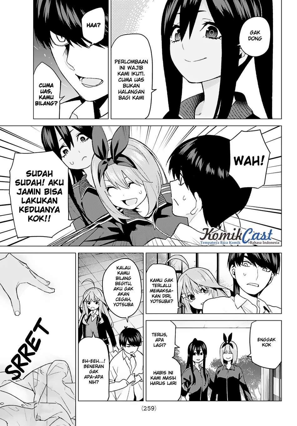 Go-toubun no Hanayome Chapter 45 - halaman 10