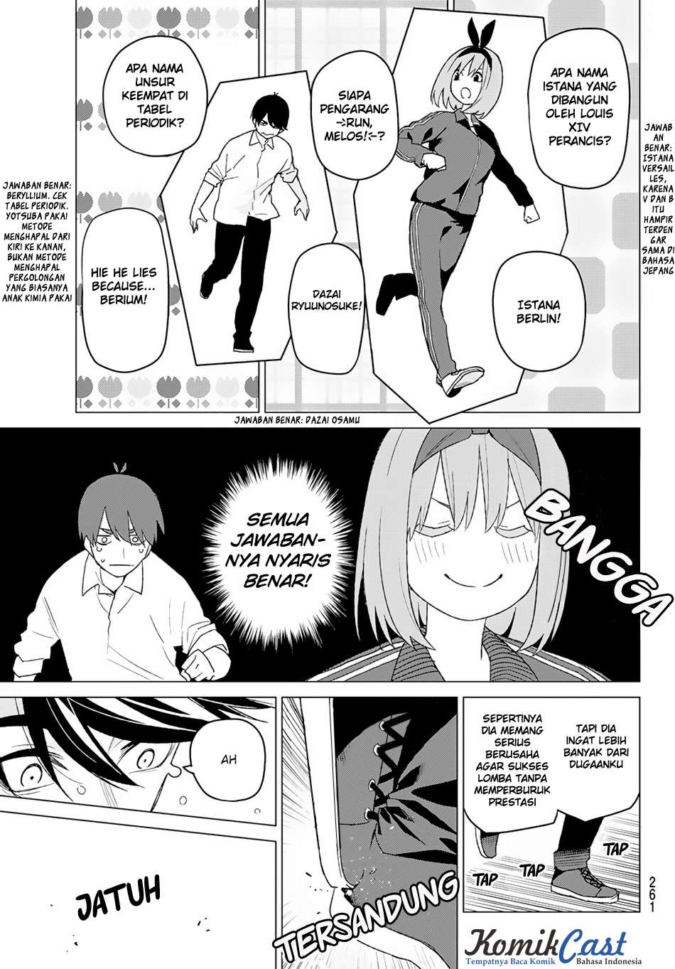 Go-toubun no Hanayome Chapter 45 - halaman 12