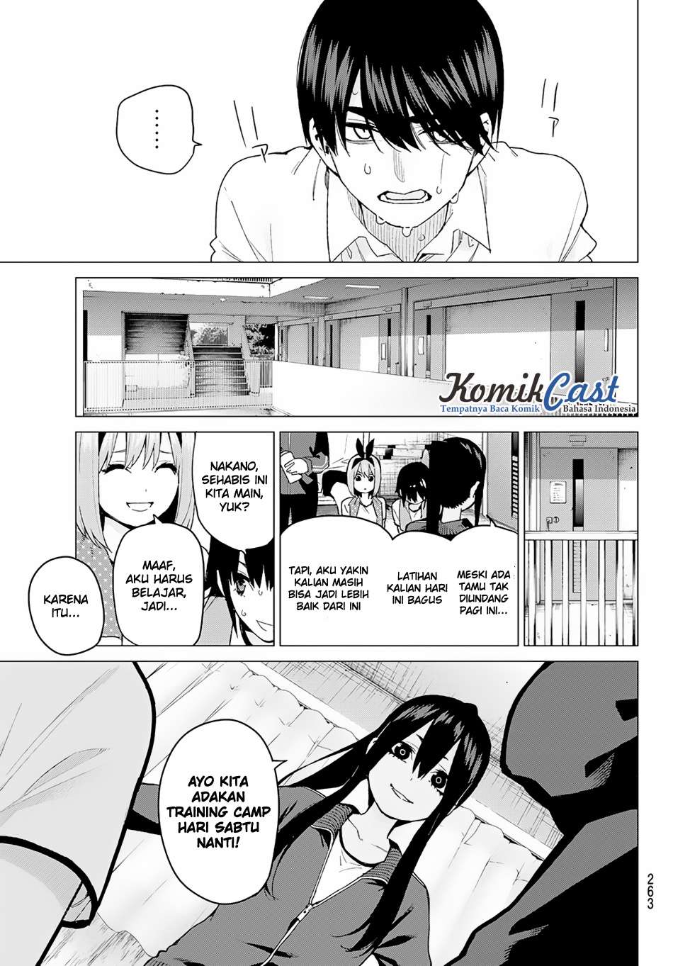 Go-toubun no Hanayome Chapter 45 - halaman 14