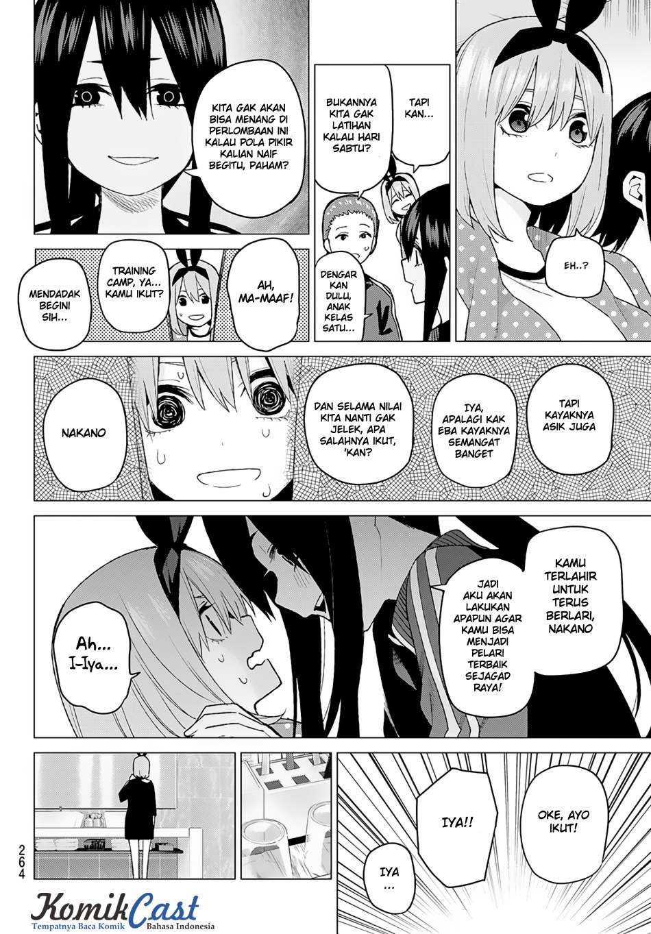 Go-toubun no Hanayome Chapter 45 - halaman 15