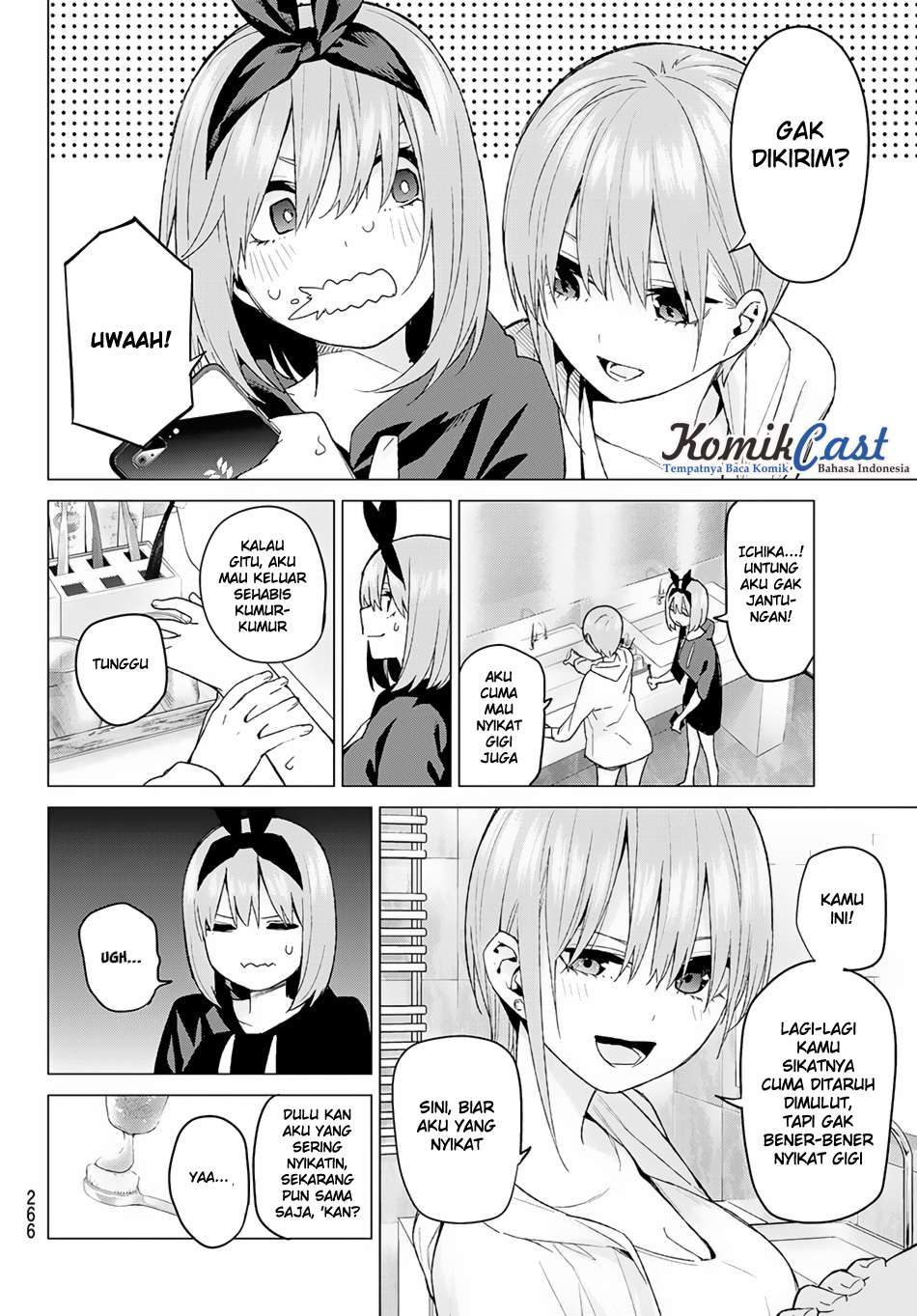 Go-toubun no Hanayome Chapter 45 - halaman 17