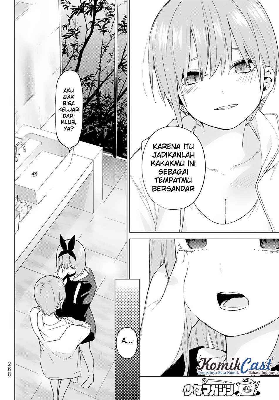 Go-toubun no Hanayome Chapter 45 - halaman 19