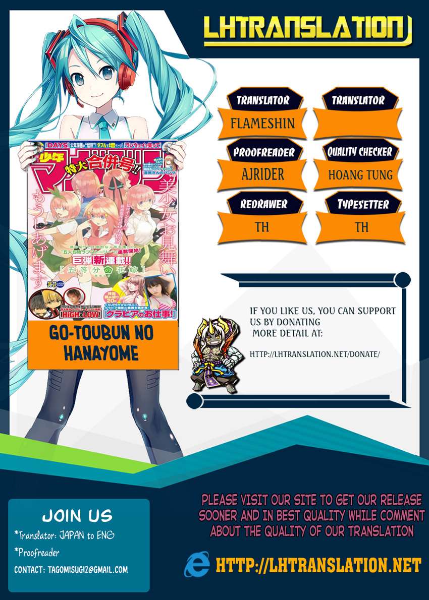 Go-toubun no Hanayome Chapter 45 - halaman 2