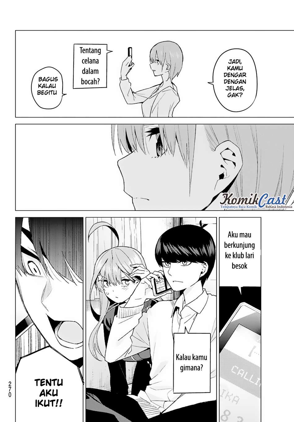 Go-toubun no Hanayome Chapter 45 - halaman 21