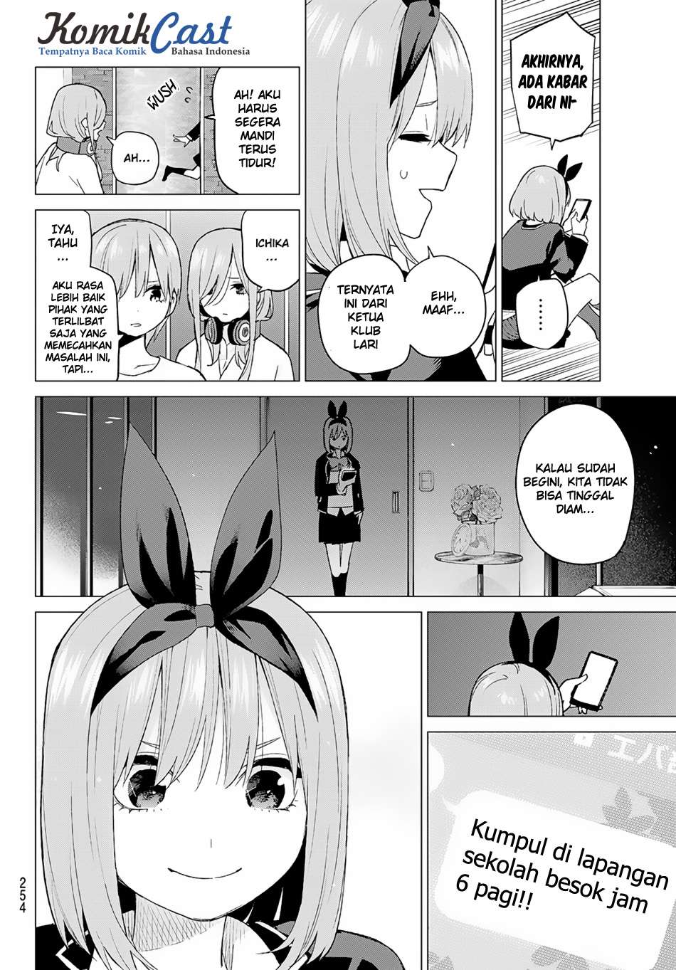 Go-toubun no Hanayome Chapter 45 - halaman 5