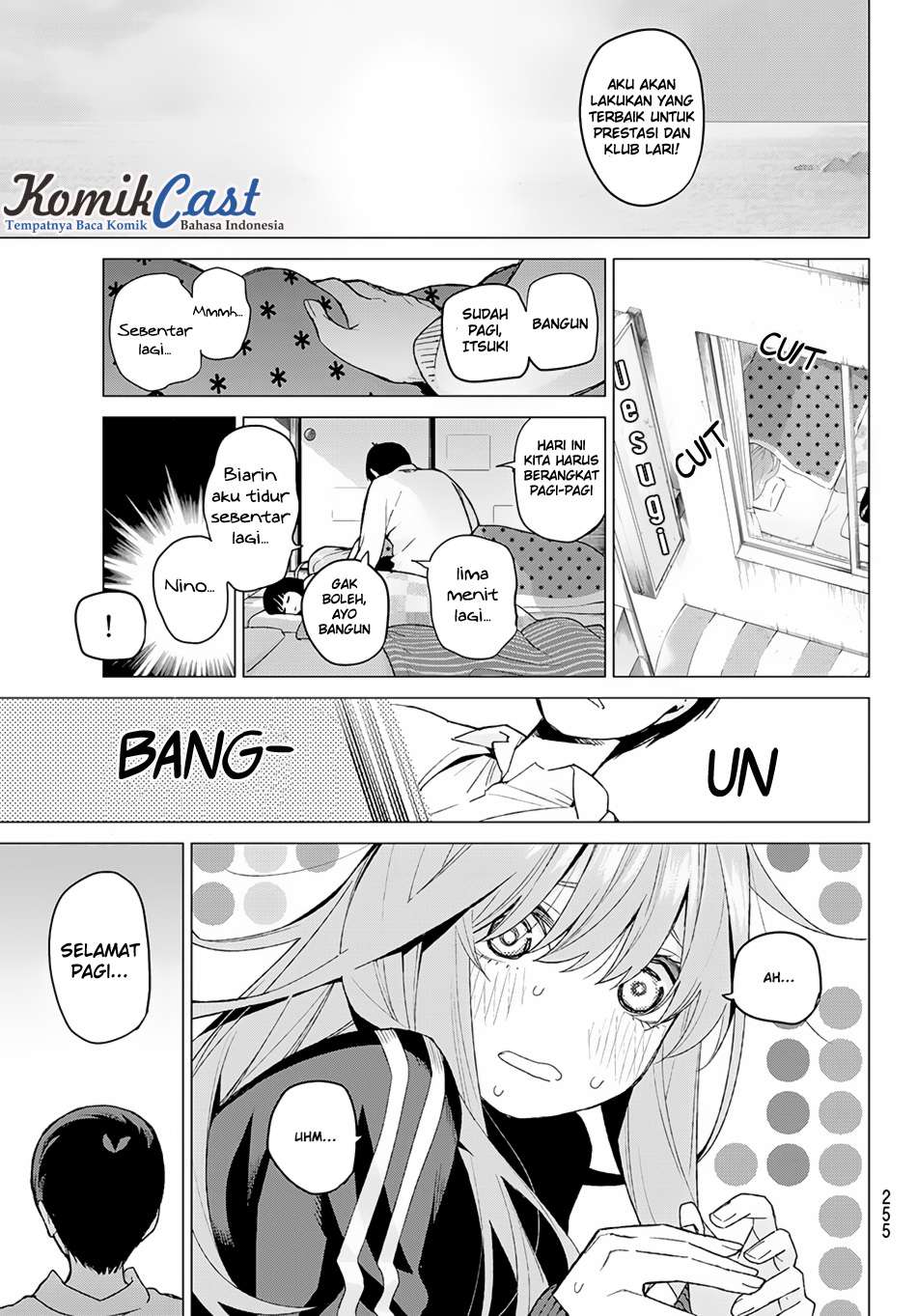 Go-toubun no Hanayome Chapter 45 - halaman 6