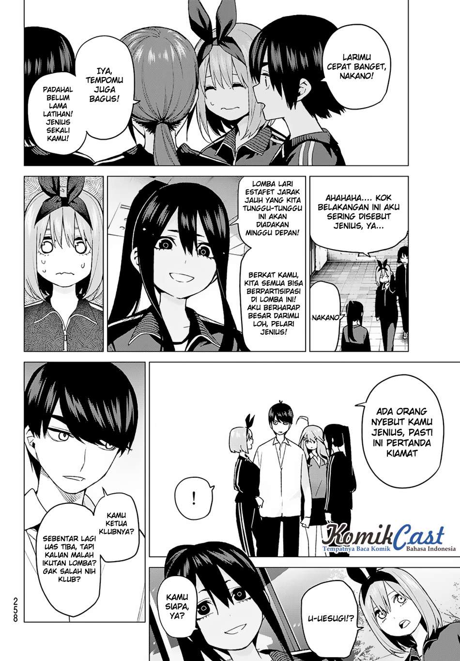 Go-toubun no Hanayome Chapter 45 - halaman 9