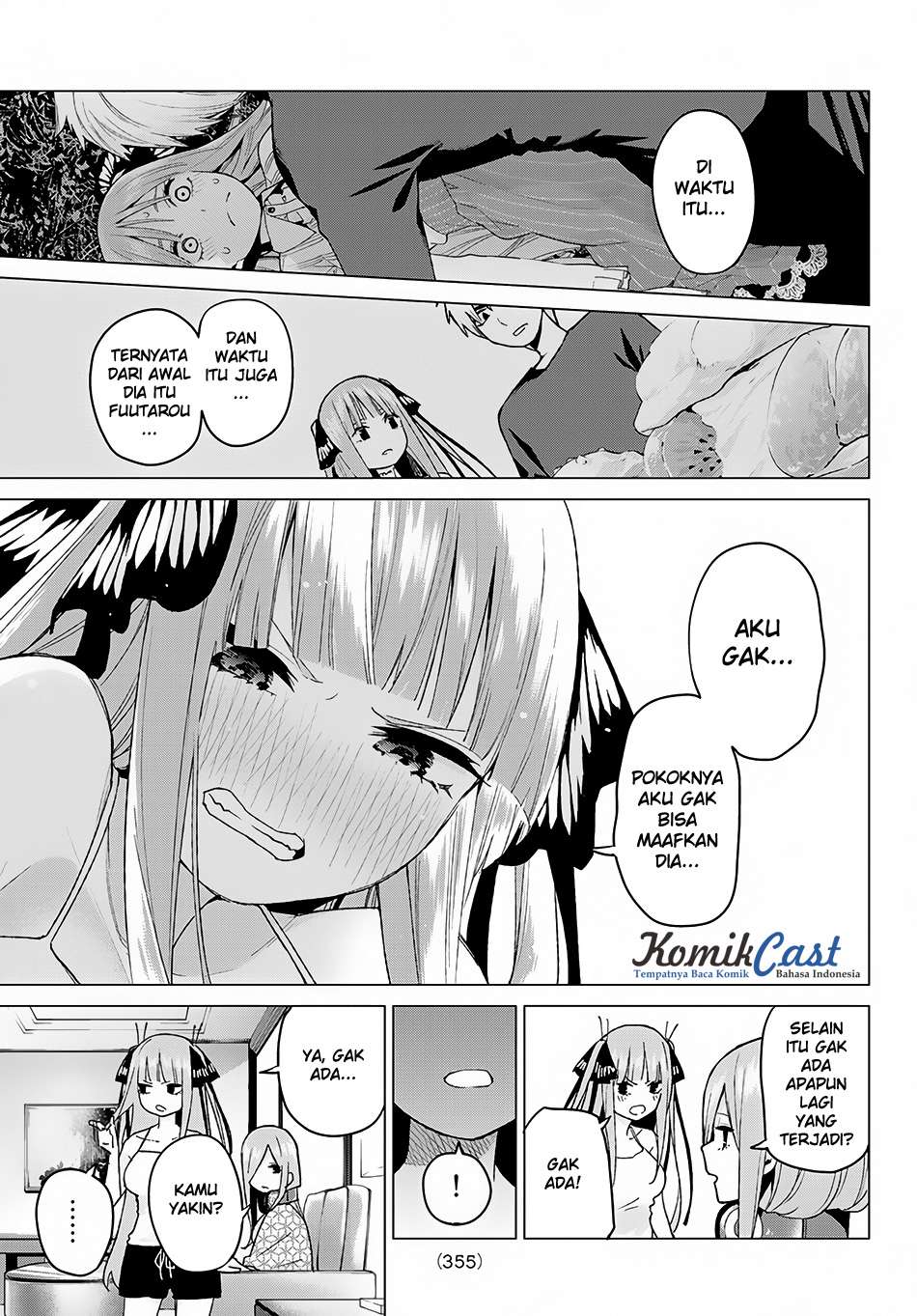 Go-toubun no Hanayome Chapter 46 - halaman 10