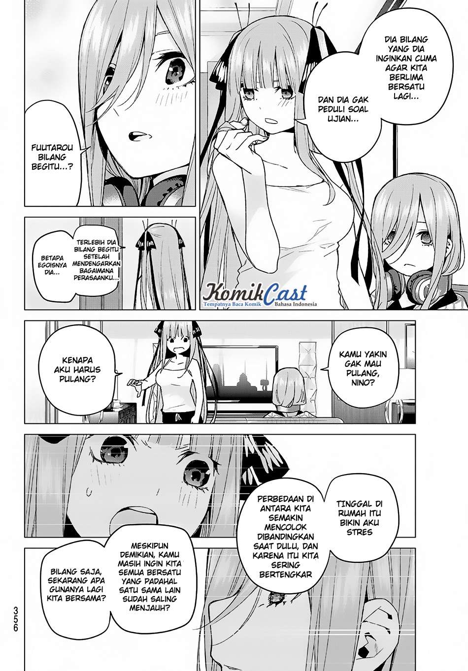 Go-toubun no Hanayome Chapter 46 - halaman 11