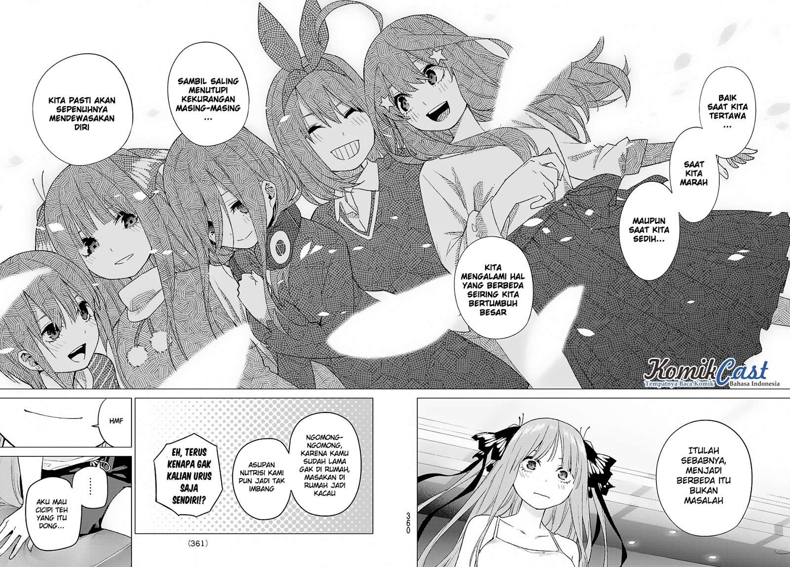 Go-toubun no Hanayome Chapter 46 - halaman 15