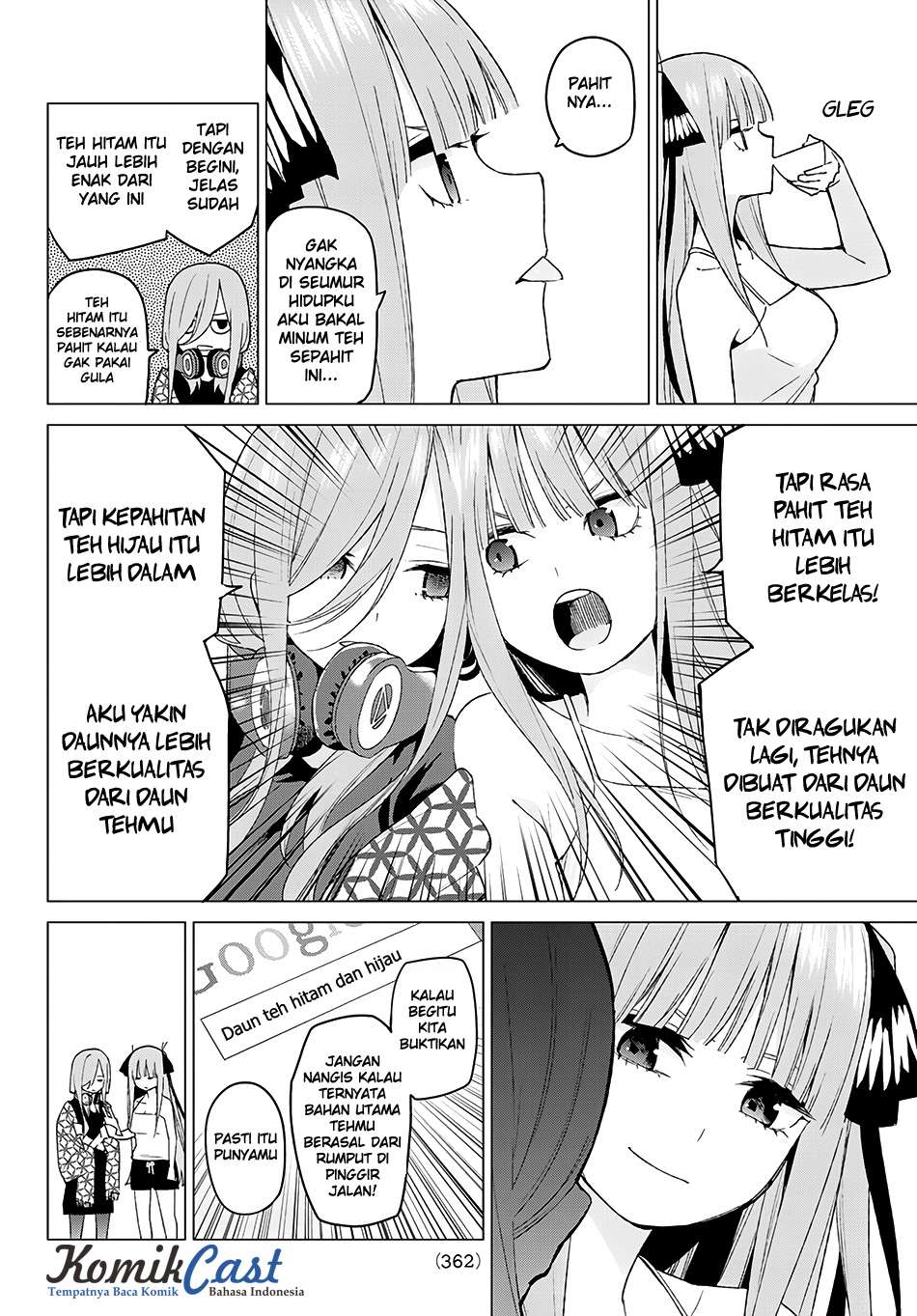 Go-toubun no Hanayome Chapter 46 - halaman 16