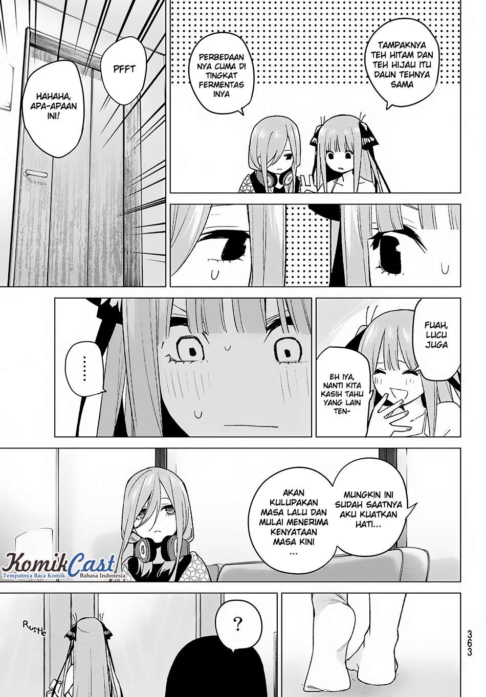 Go-toubun no Hanayome Chapter 46 - halaman 17