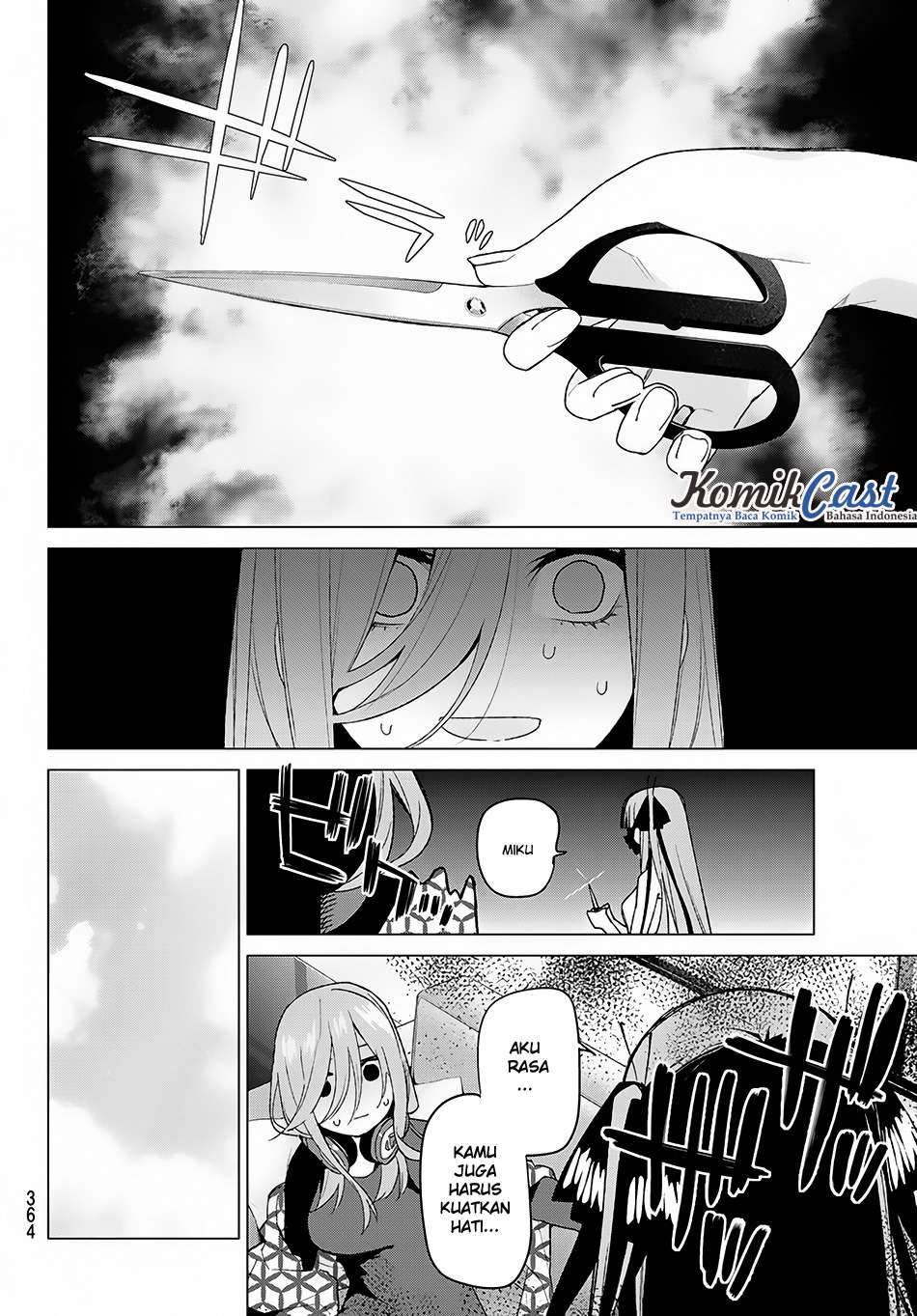 Go-toubun no Hanayome Chapter 46 - halaman 18
